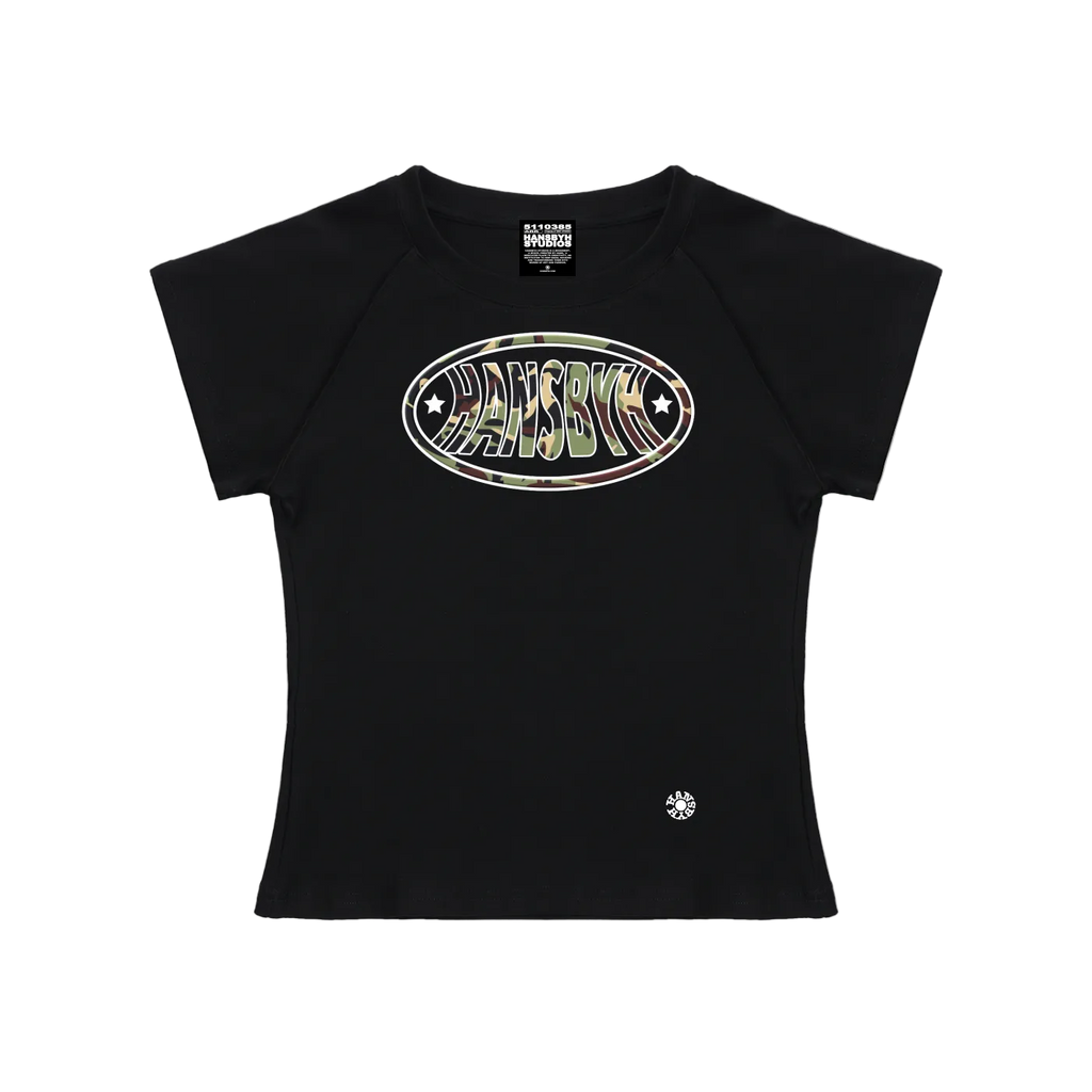 Women's Raglan Sleeve Crop Top