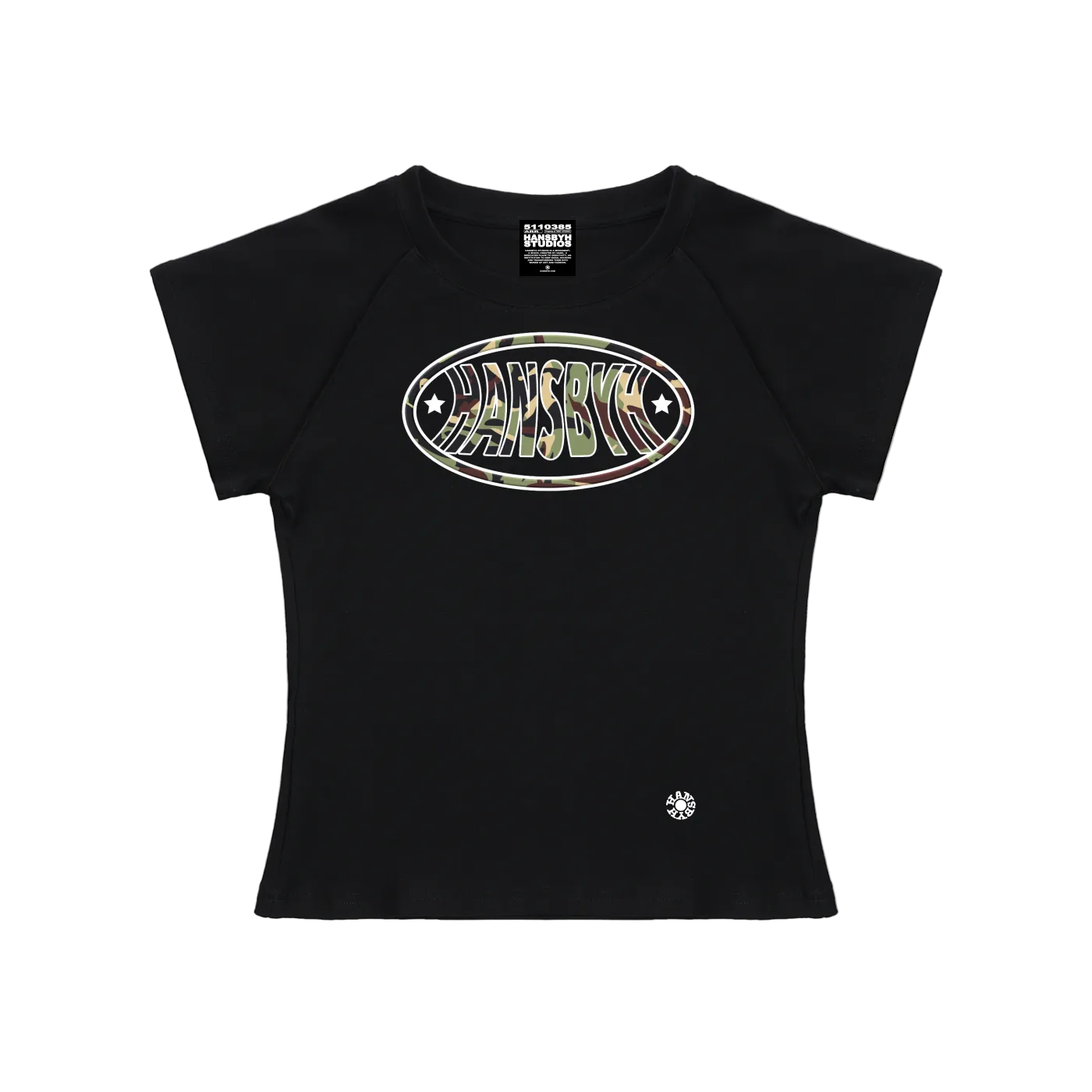 Women's Raglan Sleeve Crop Top