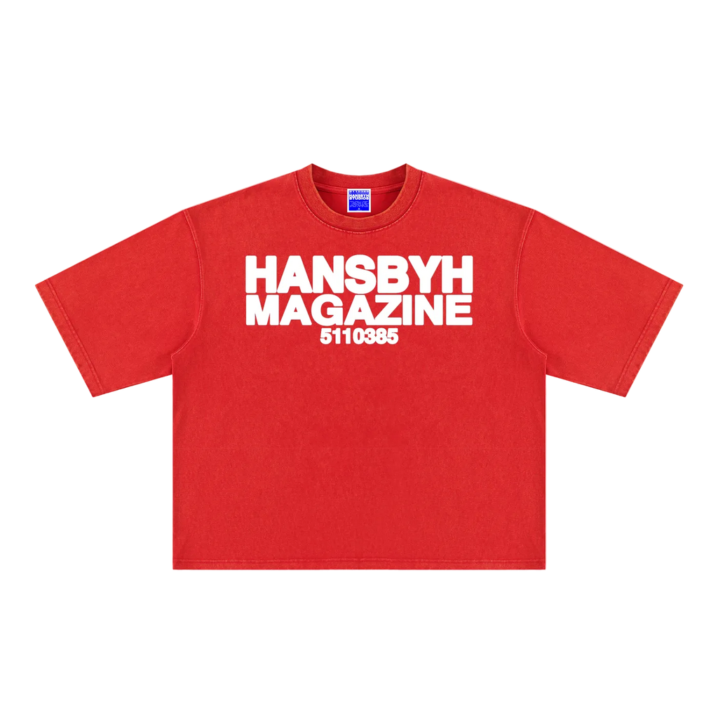 Unisex Wash Boxy Shirt