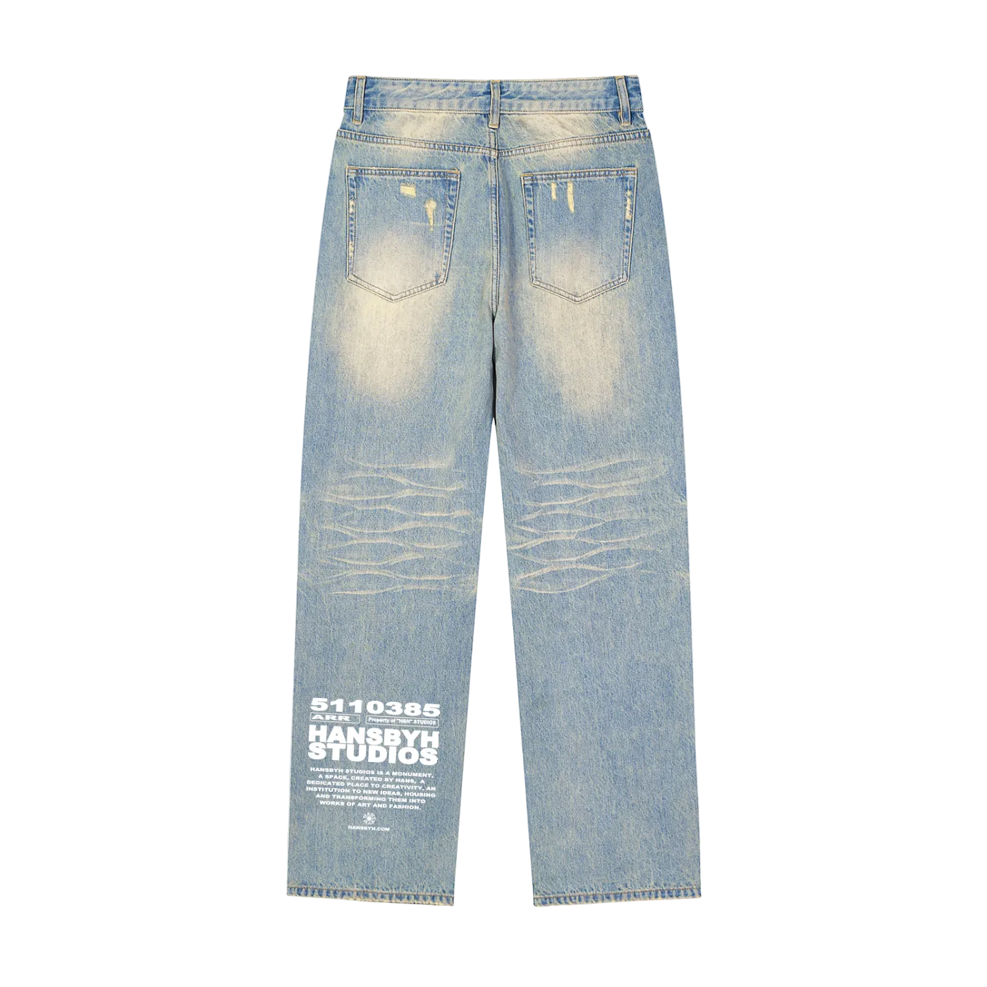 Raw Hem Denim Jeans