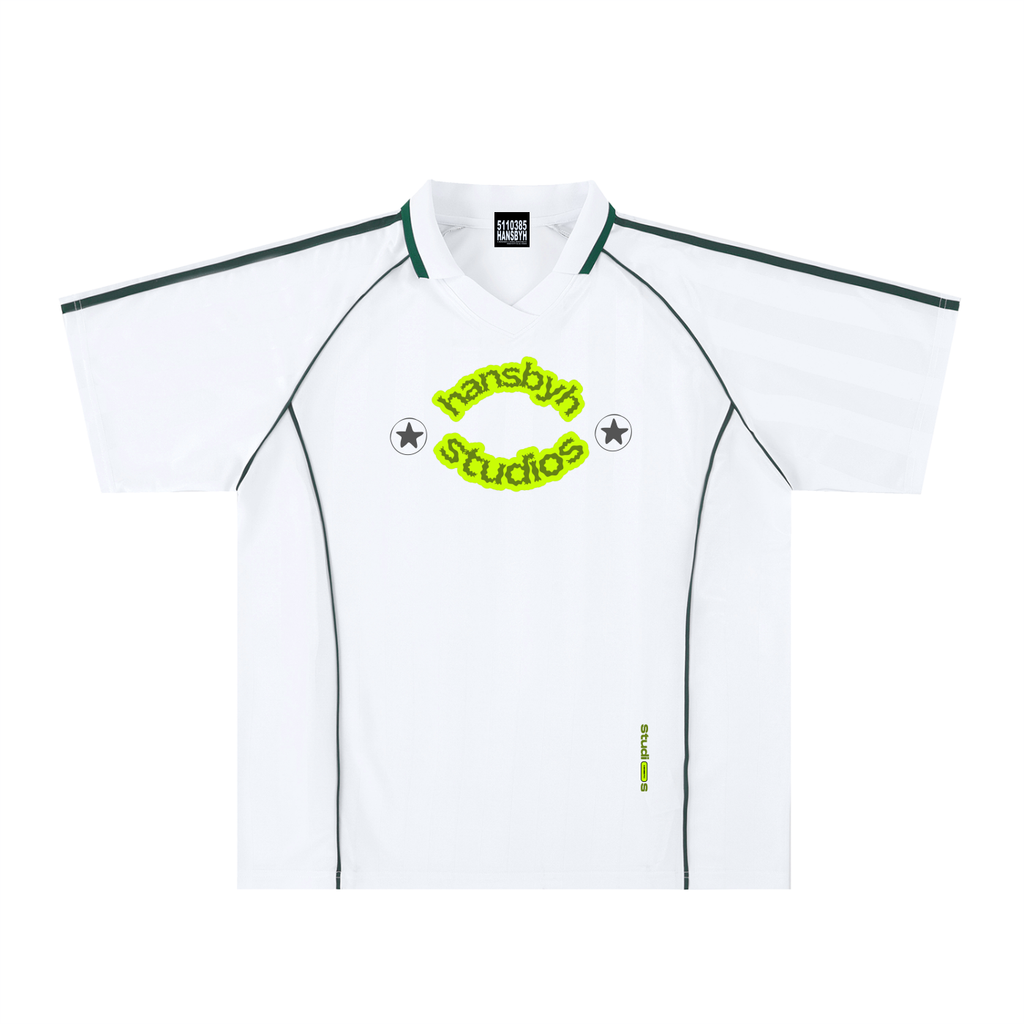 Shadow Stripe Collared Jersey