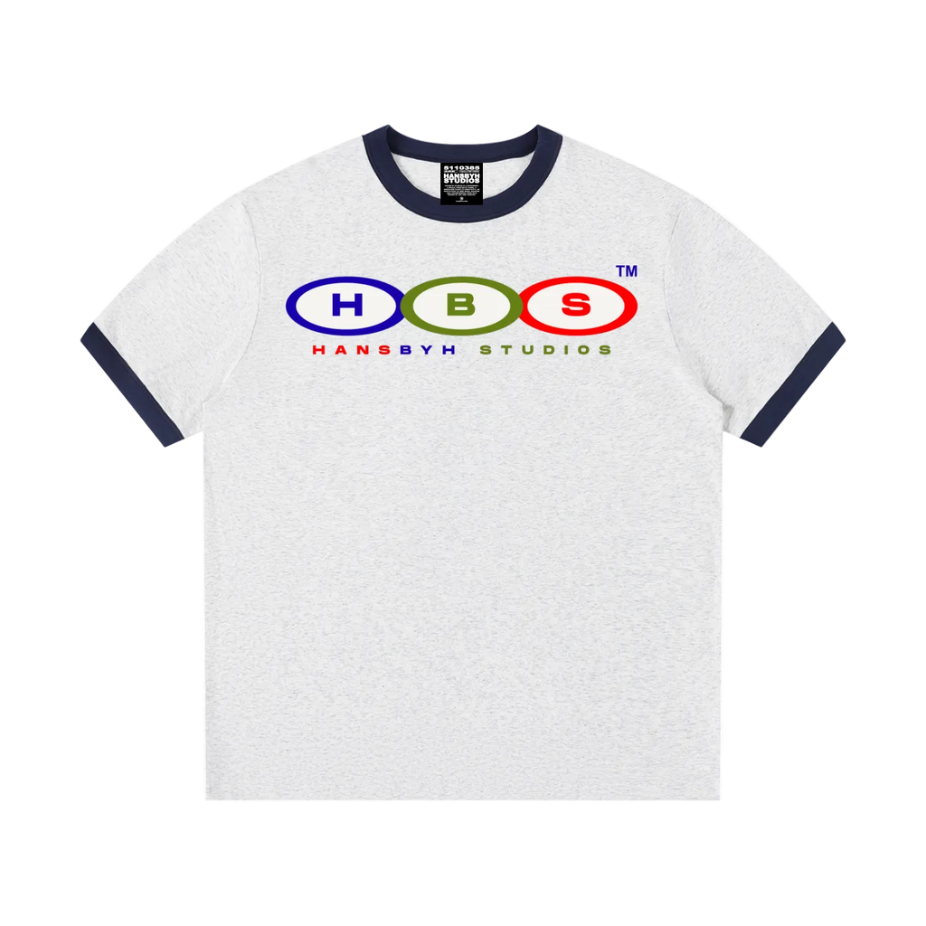Edge Ribbed Crewneck T-Shirt
