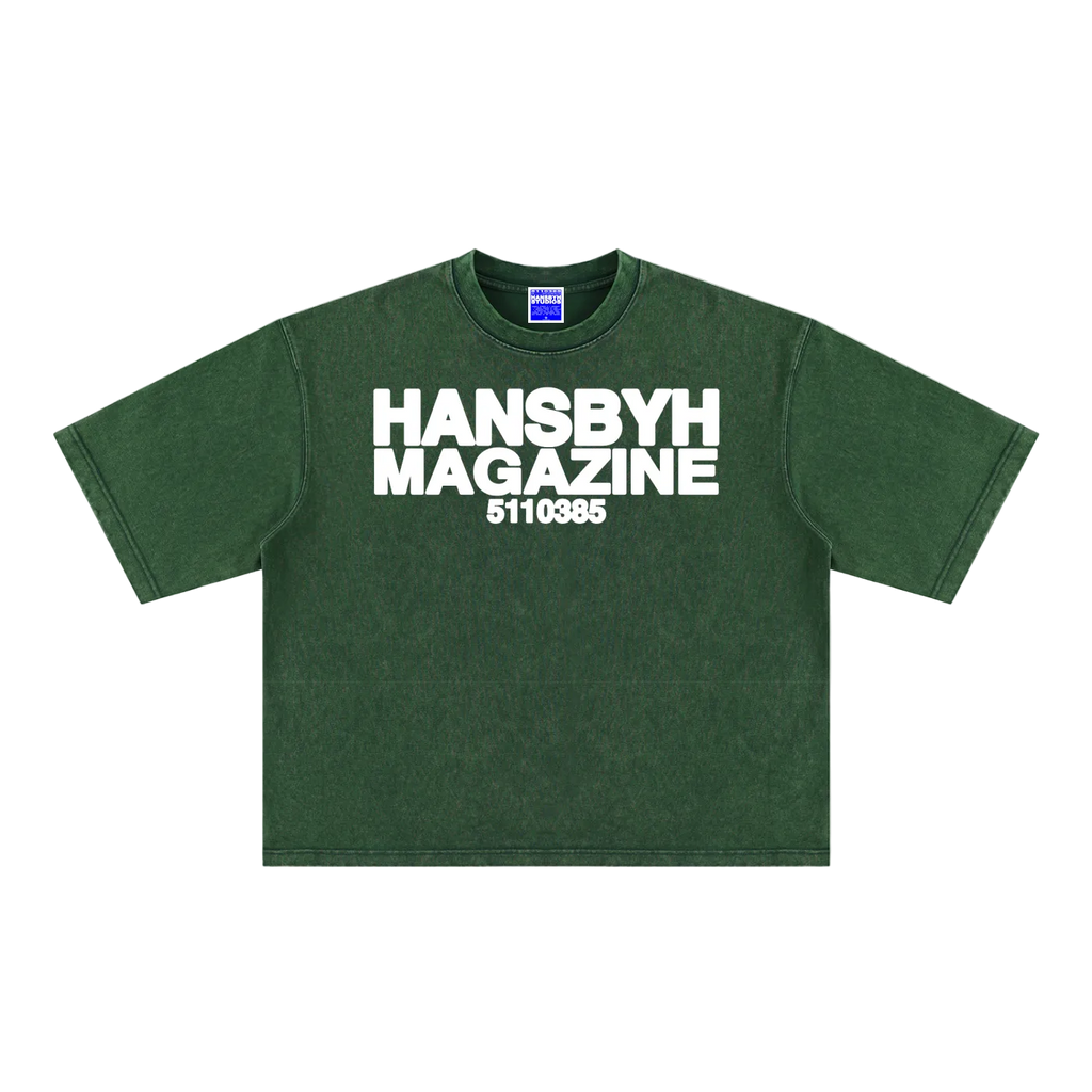 Unisex Wash Boxy Shirt