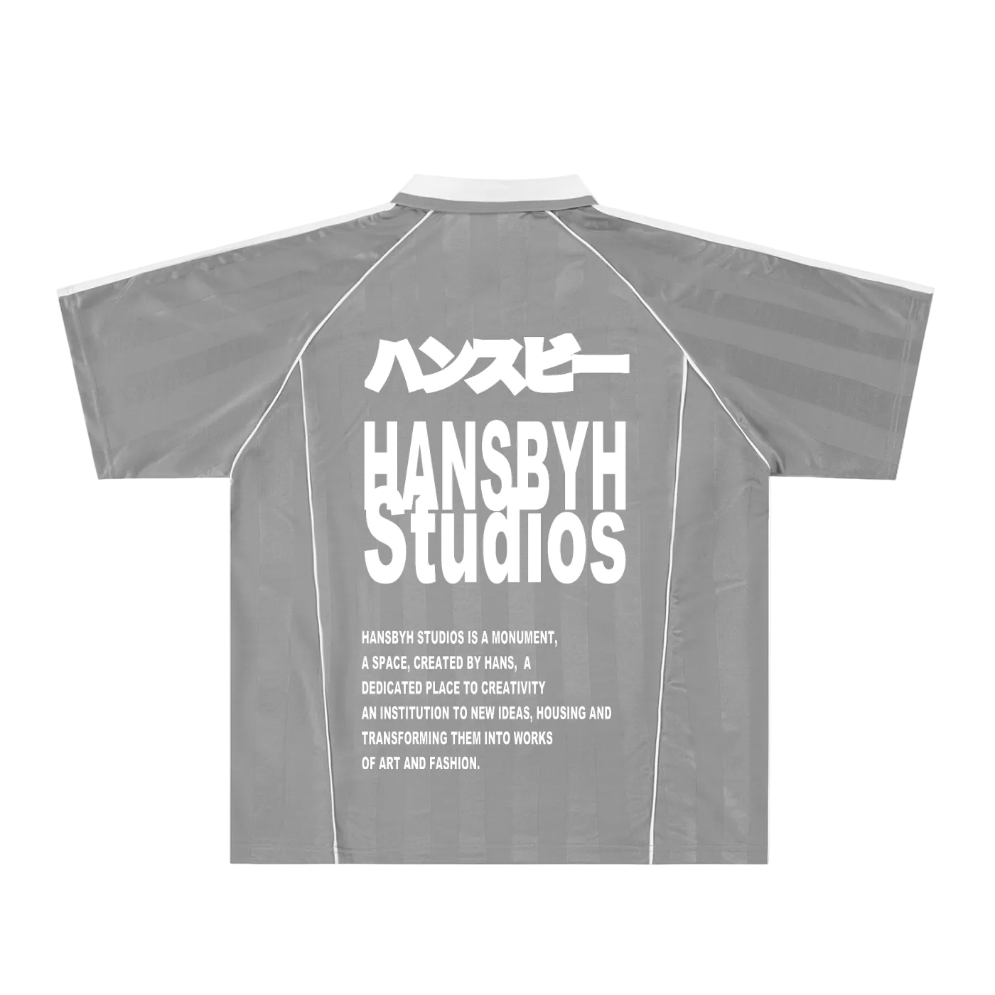 Shadow Stripe Collared Soccer Jersey