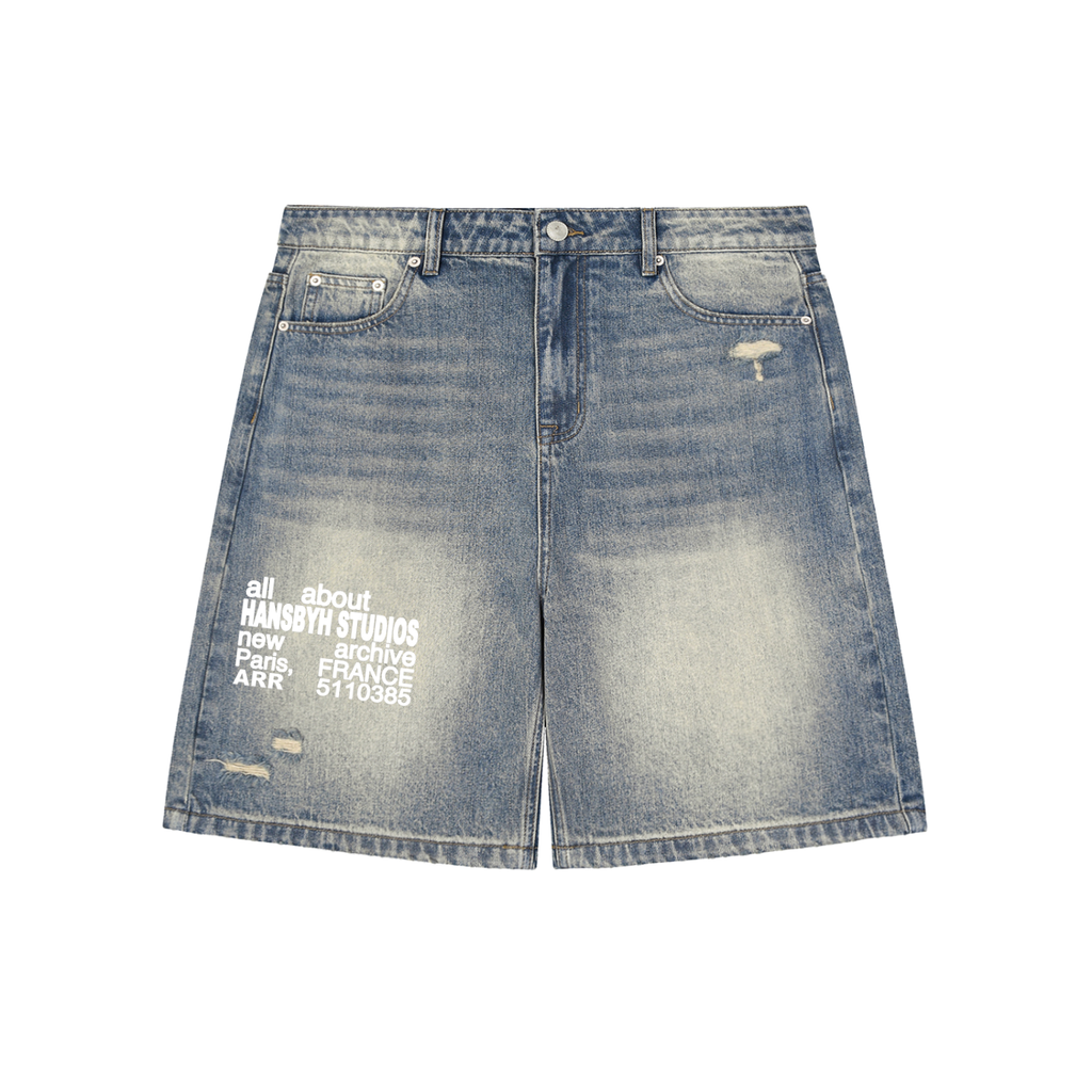 Baggy Denim Shorts