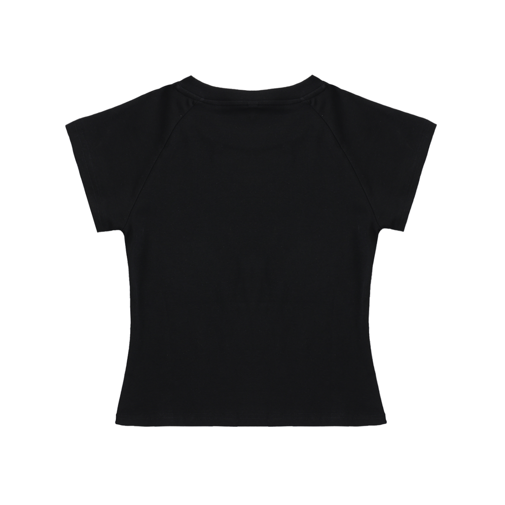 Women's Raglan Sleeve Crop Top