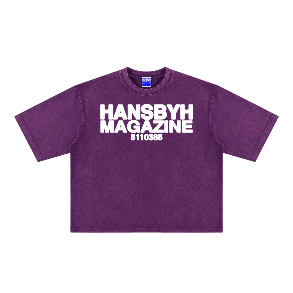 Unisex Wash Boxy Shirt