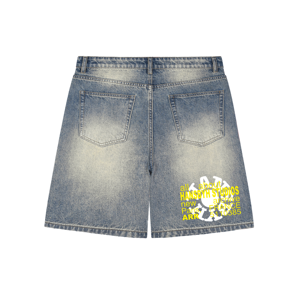 Baggy Denim Shorts