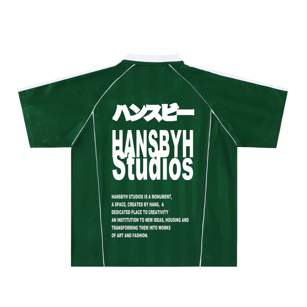 Shadow Stripe Collared Soccer Jersey