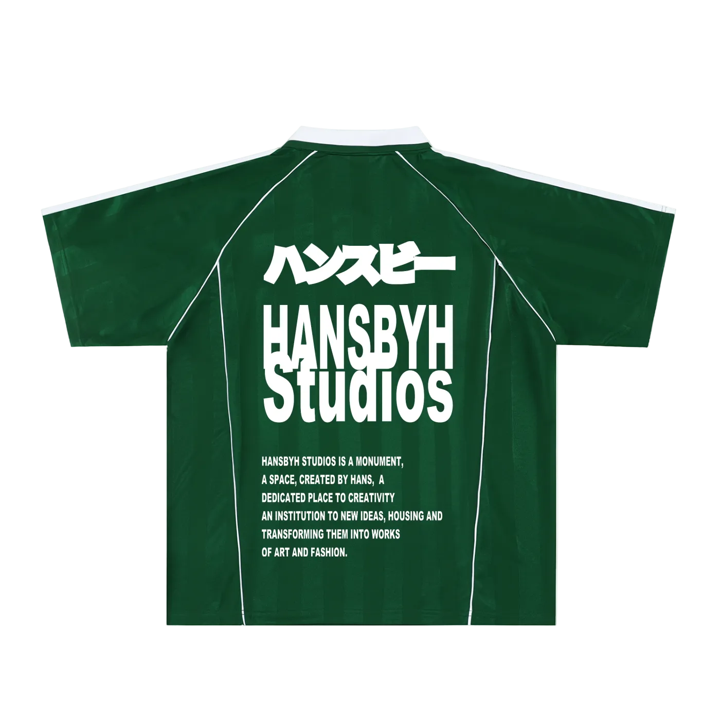 Shadow Stripe Collared Soccer Jersey