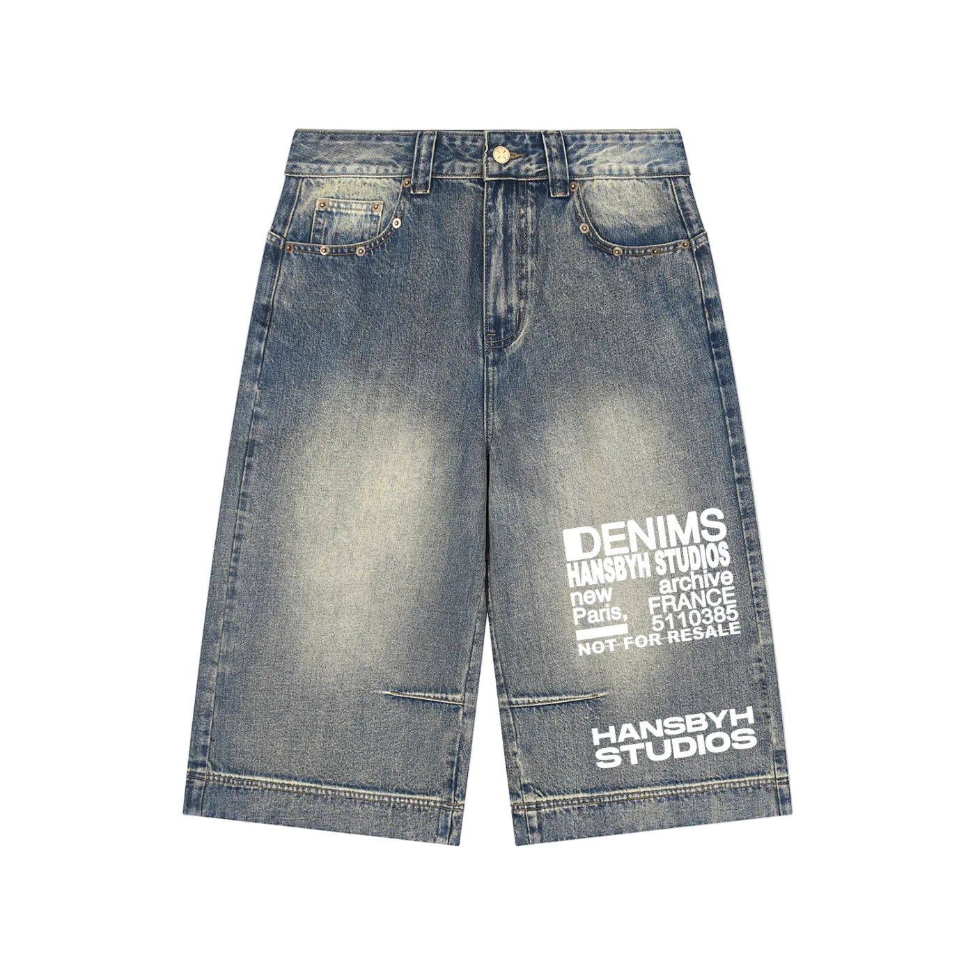Vintage Baggy Denim Shorts