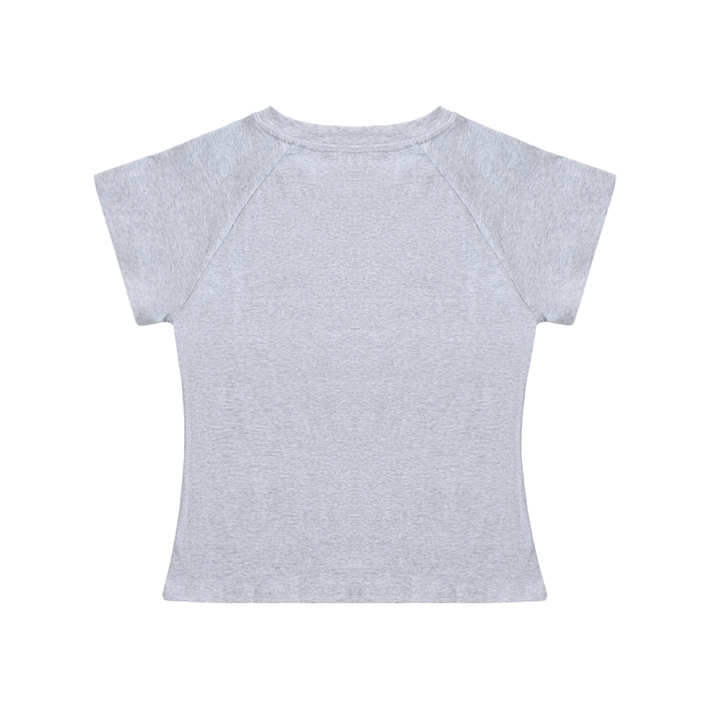 Women's Raglan Sleeve Crop Top