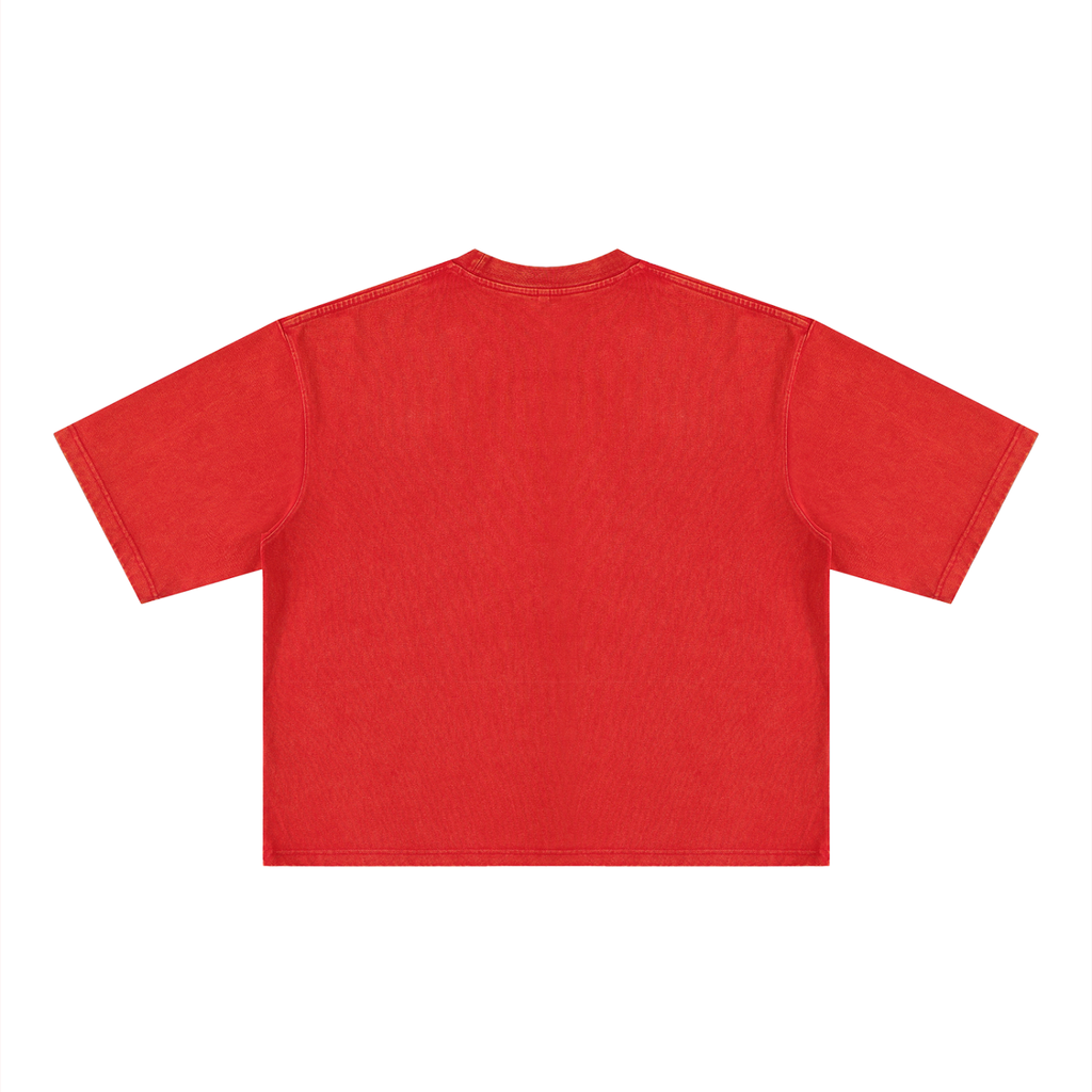 Unisex Wash Boxy Shirt