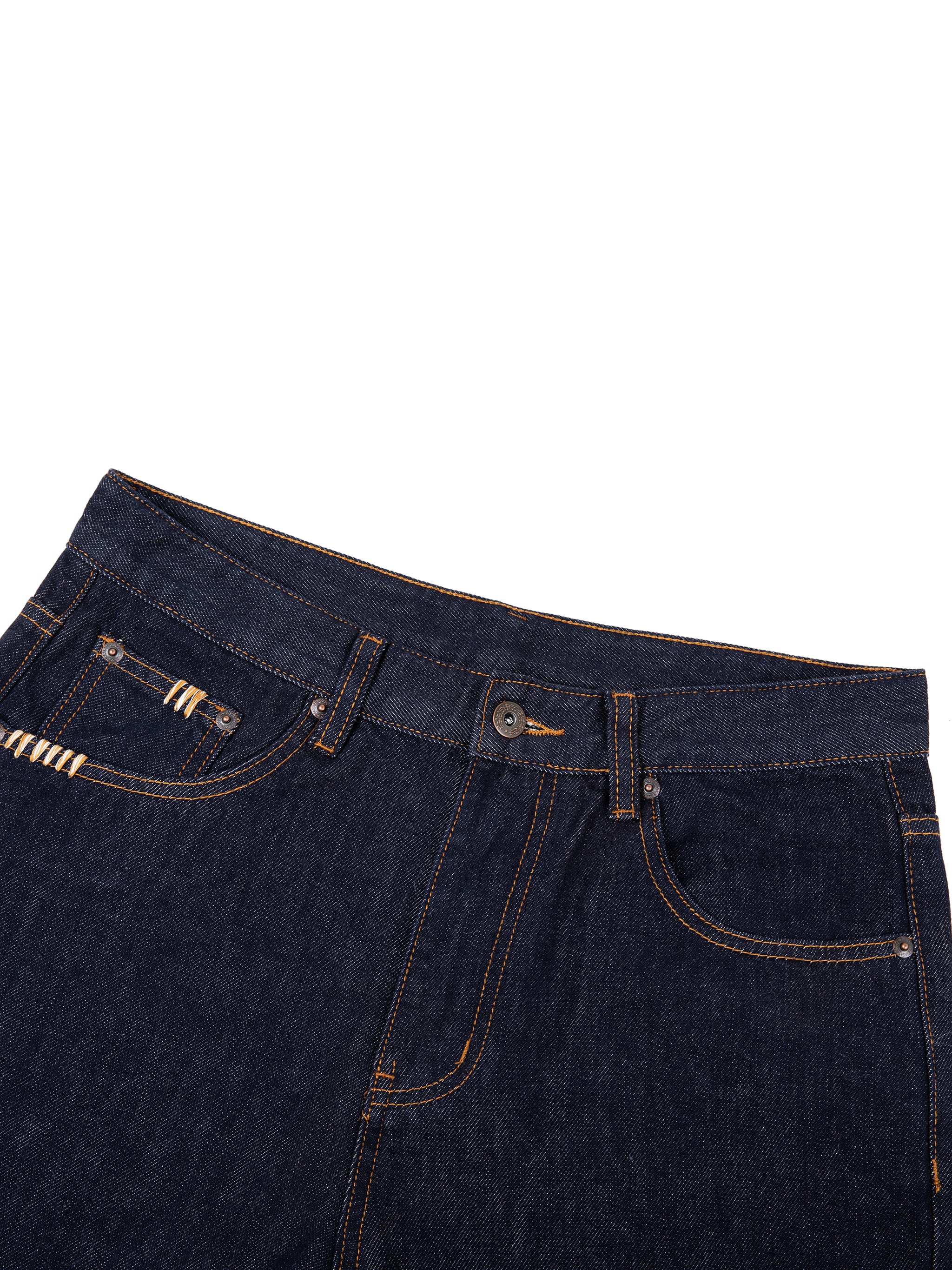 HANSBYH STUDIOS Heavyweight Straight Leg Denim Jeans