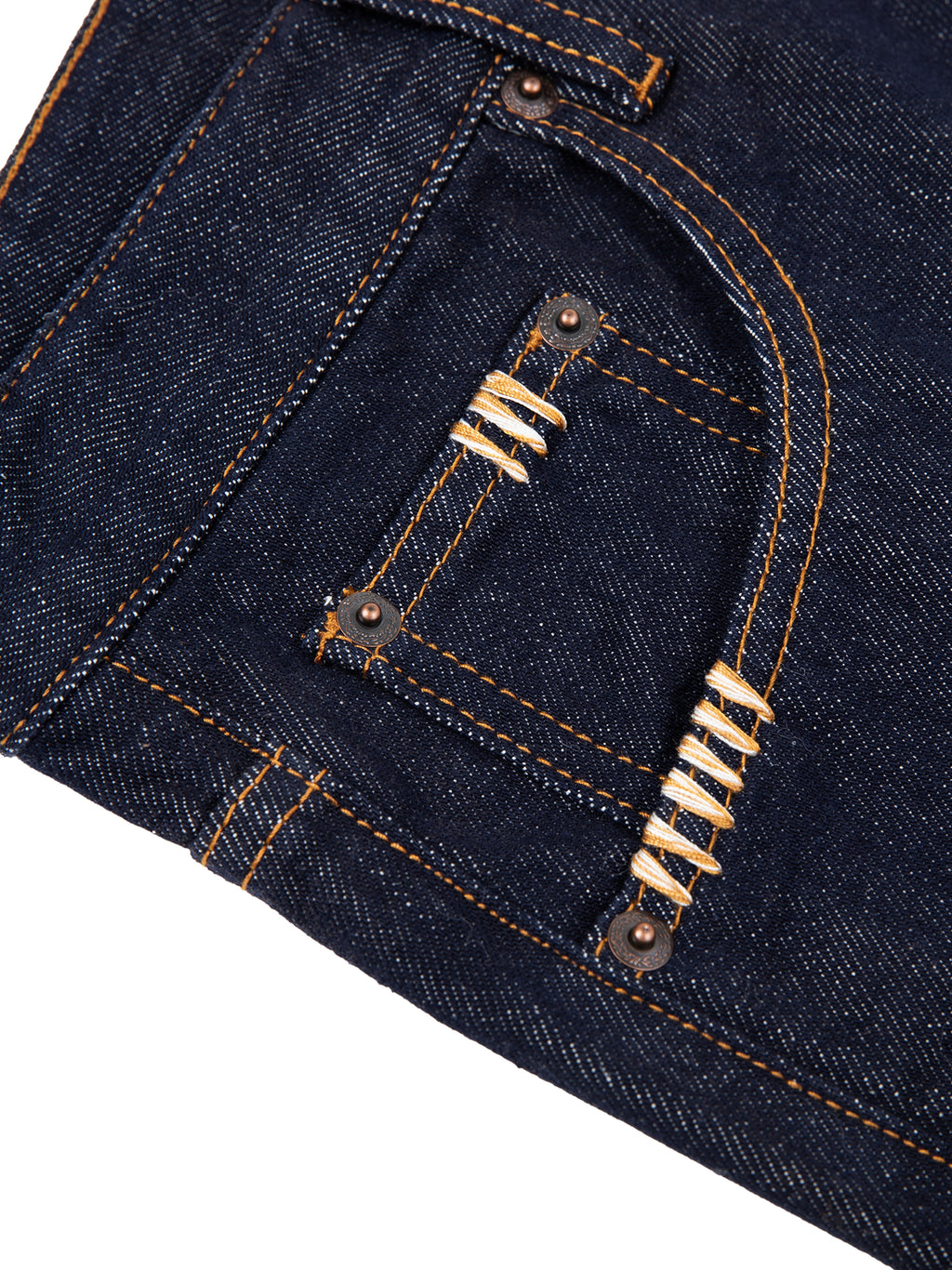 HANSBYH STUDIOS Heavyweight Straight Leg Denim Jeans